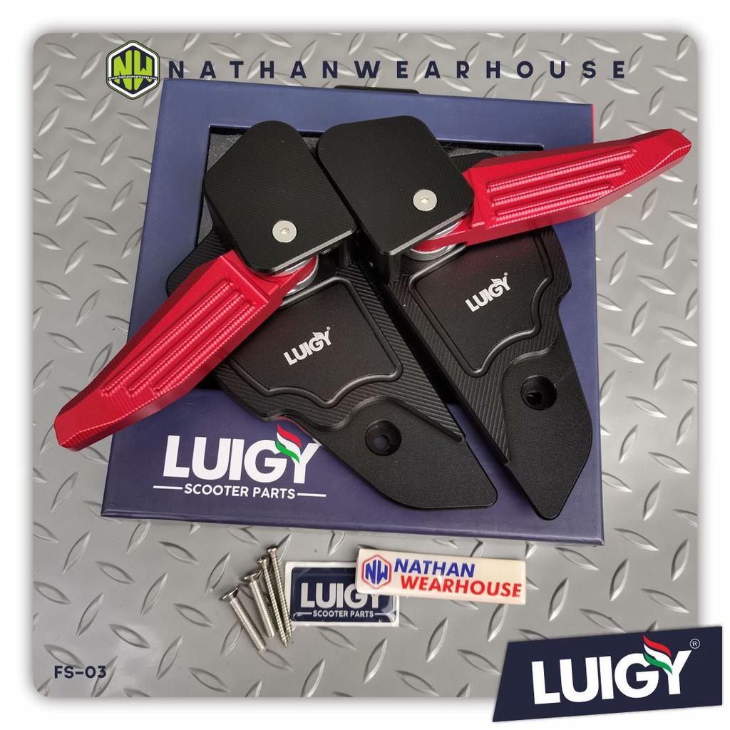 Footstep Foot Rest Step Pijakan kaki Vespa sprint primavera Luigy fs-03