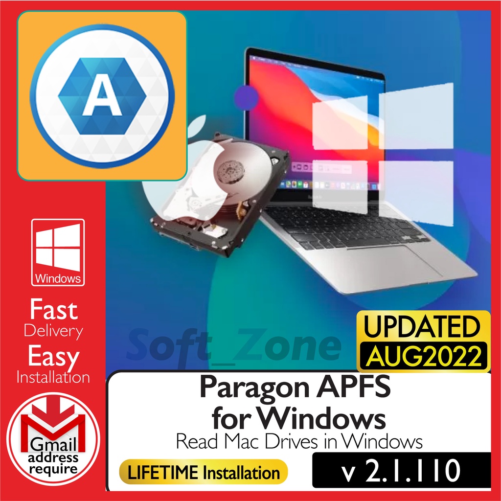 

Prgn APFS fr Wndws 2.1.110 - Accss mcOSX APFS Vlms n Wndw [Wn 32/64-bt] - Dgtl Dwnld