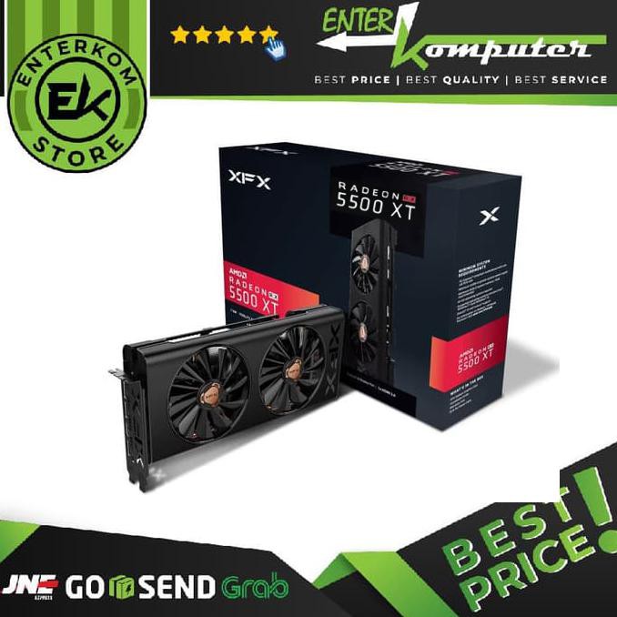 XFX Radeon RX 5500 XT 8GB DDR6 - RX-55XT8DFD6 TERPERCAYA