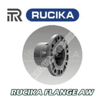 Rucika Flange 2 1/2" 2,5Inch AW Plendes Flen PVC Flang Flank Plang Socket Sambungan Fitting Pipa