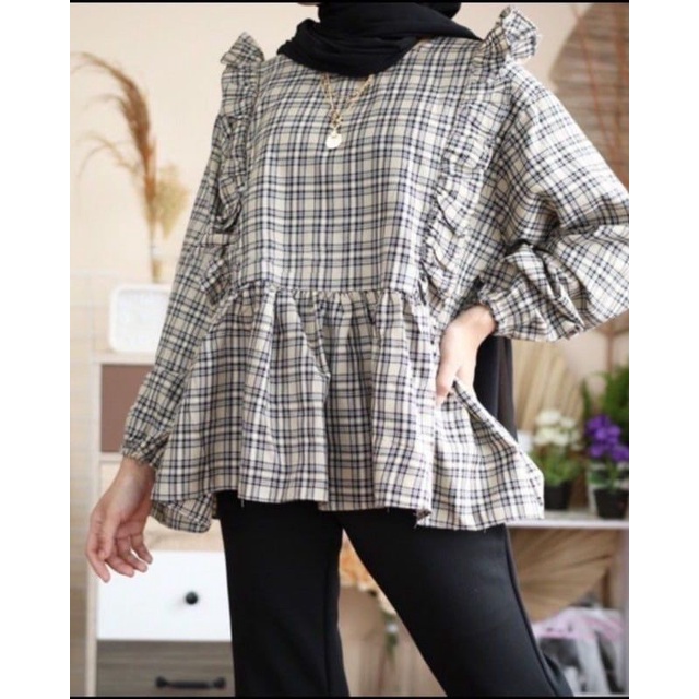 Atasan Wanita CIRELEA BLOUSE / BLOUSE MUTHIA Korean Style