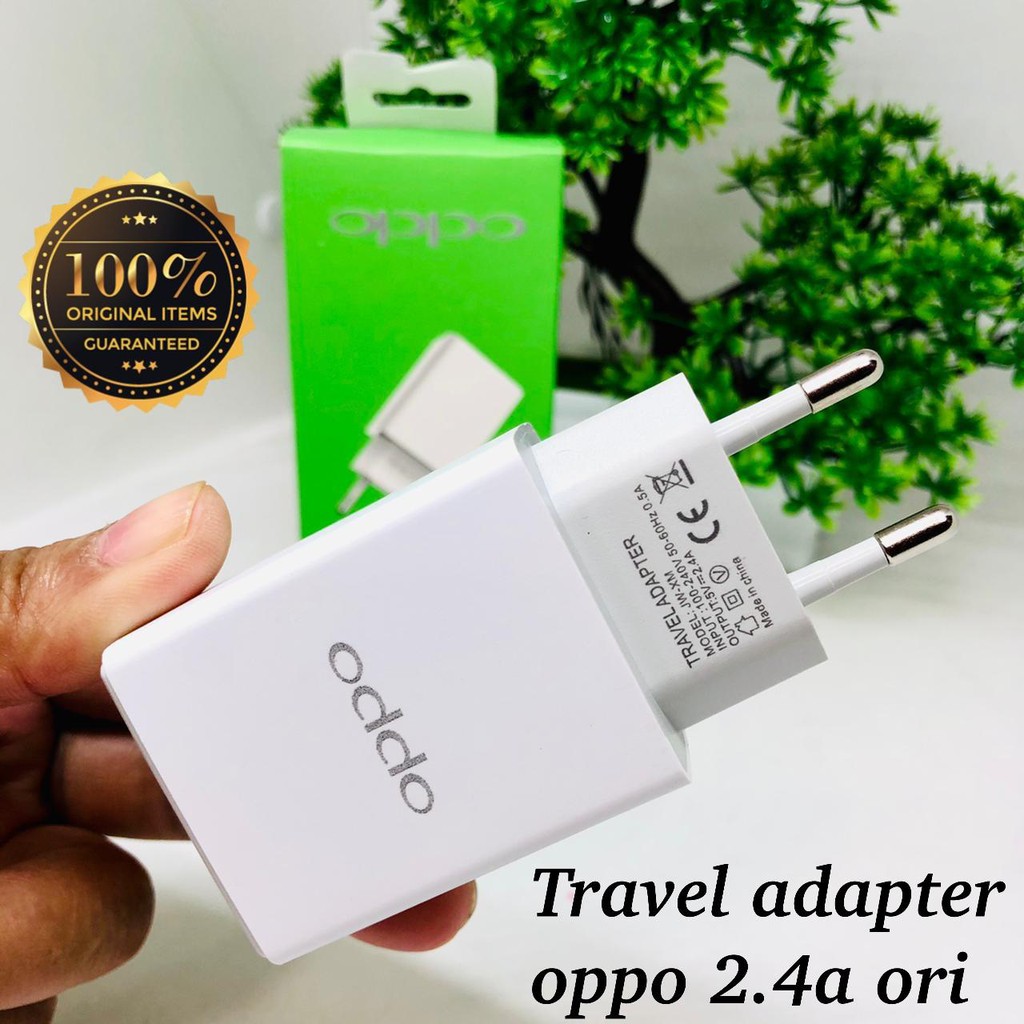 new~charger adaptor 2a oppo batok casan aja no kabel