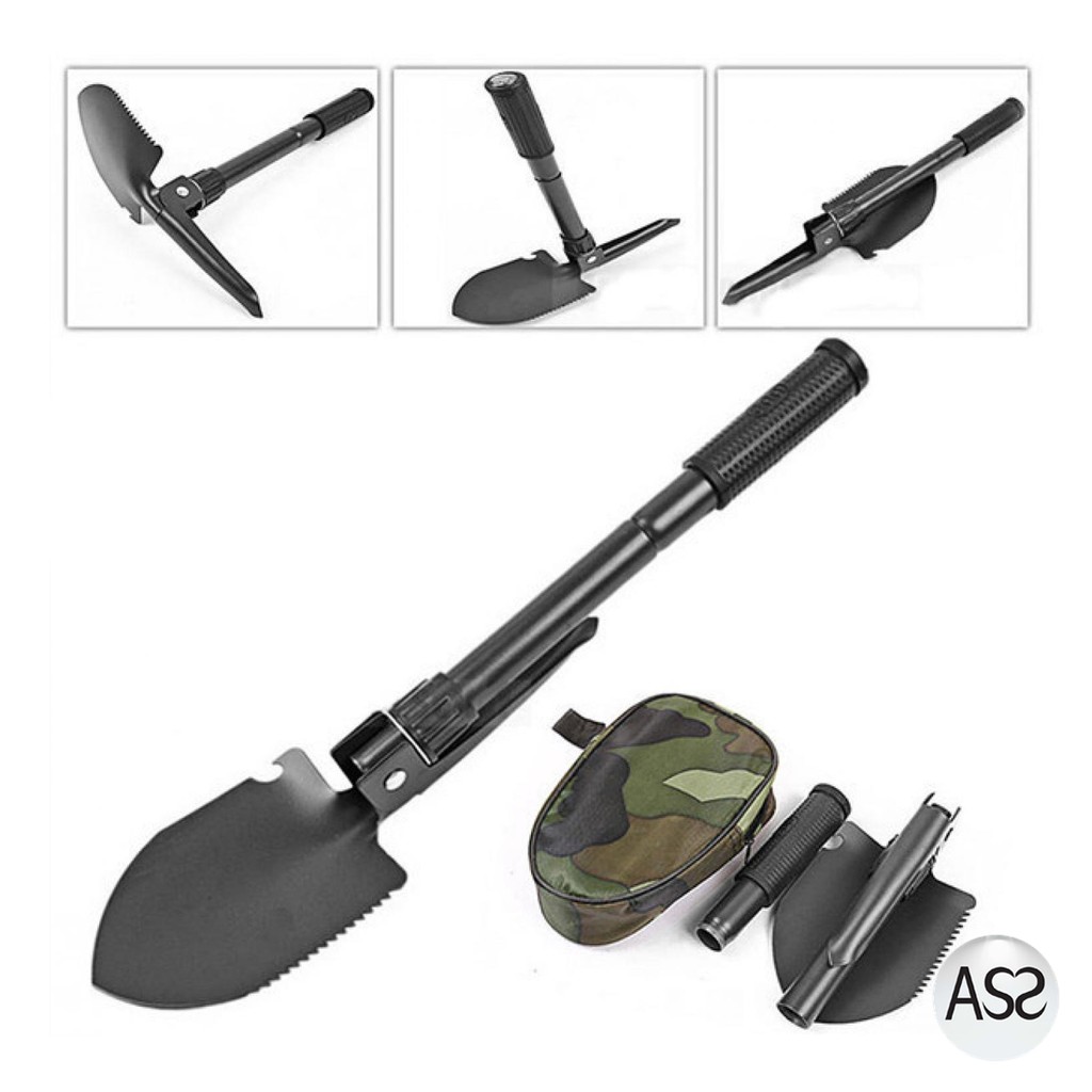 ASS Shop - Taffware Pacul Sekop Lipat Militer Portablel Survival Tools - 101