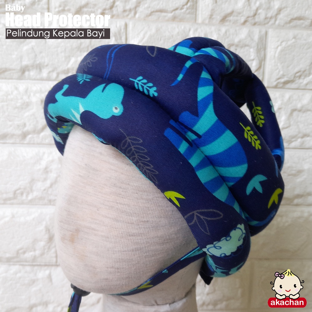 PELINDUNG KEPALA BAYI - Baby Head Protector Bahan Kain Empuk Helm Pelindung Kepala Akachan