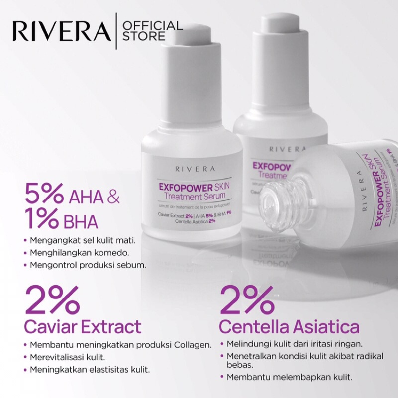 Rivera expo power skin treatment