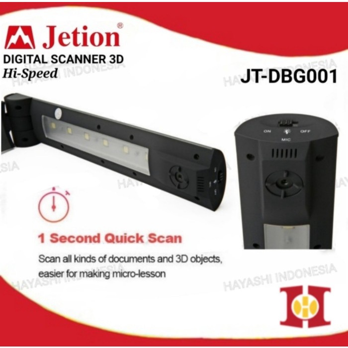 Book Document Scanner Digital Portable Mesin Kamera Scan Buku Dokumen