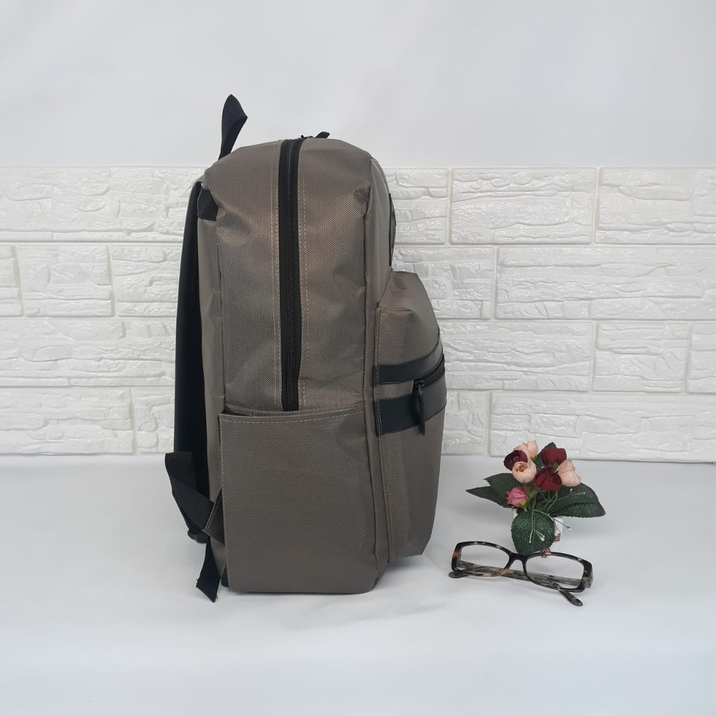 TAS RANSEL SEKOLAH WANITA TAS PUNGGUNG/BACKPACK ANAK REMAJA BAHAN KANVAS TEBAL IMPORT CRV 006