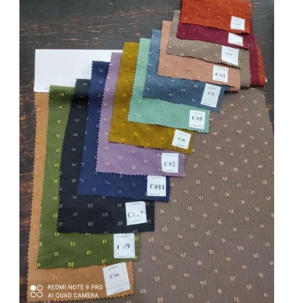 (BOT.02Jl22ᴹ) Kain Rayon Crinkle CEY Airflow Uragiri