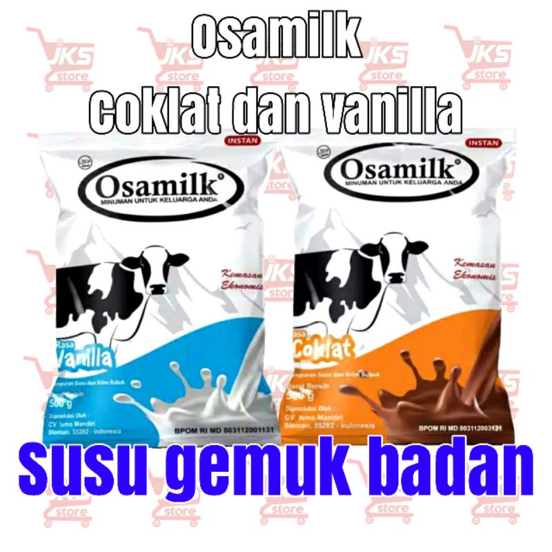 

(OBRAL) OSAMILK ORIGINAL SUSU GEMUK BADAN MURAH 500GRAM