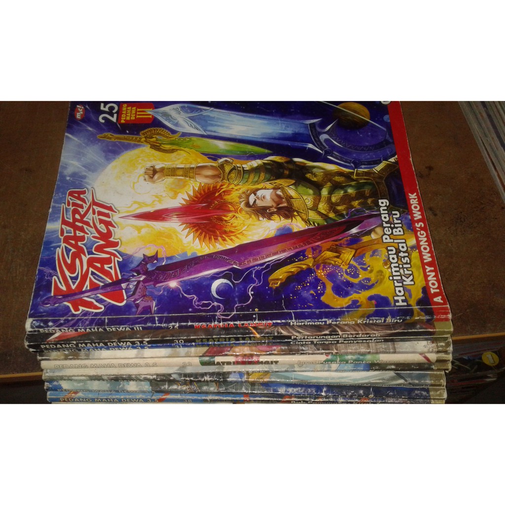 Komik Ksatria Langit- Pedang  Dewa III