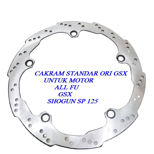 PIRINGAN DEPAN GSX 150CC-satria fu 150cc-SHOGUN SP 125 disc CAKRAM depan SUZUKI GSX 150CC-FU 150cc-SHOGUN SP