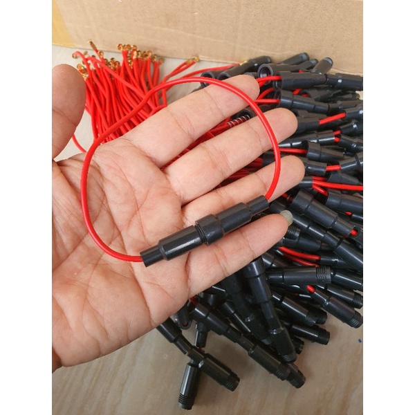 RUMAH FUSE  FUSE HOLDER KACA 30MM PLUS KABEL