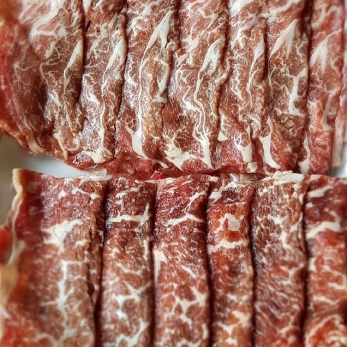 

NATUREFOOD Black Angus Chuck Eye Roll Shabu import AUS