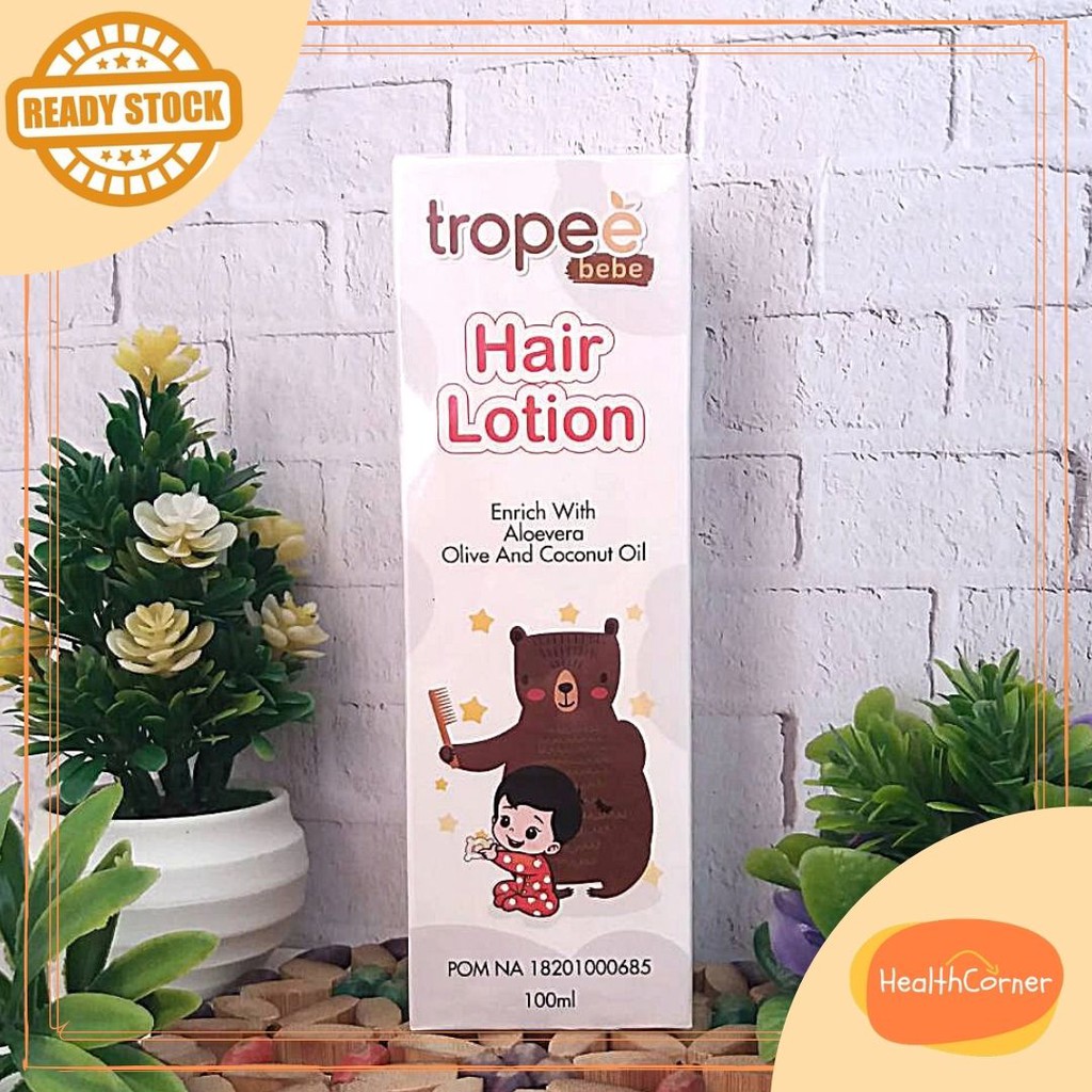 Tropee Bebe Hair Lotion / Hair Moizturising / Pelembab Rambut Bayi