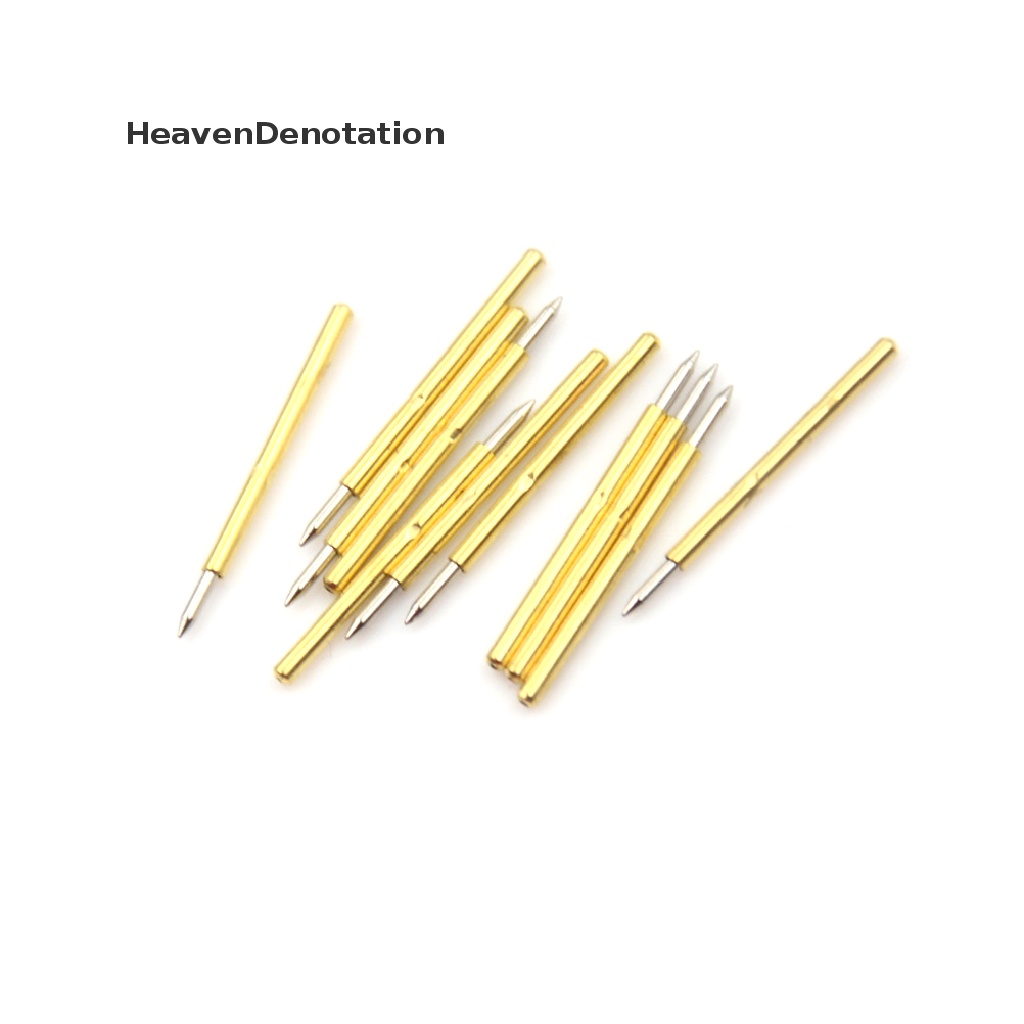 (Heavendenotation) 100pcs Pin Pogo P75-B1 Diameter 1.0mm