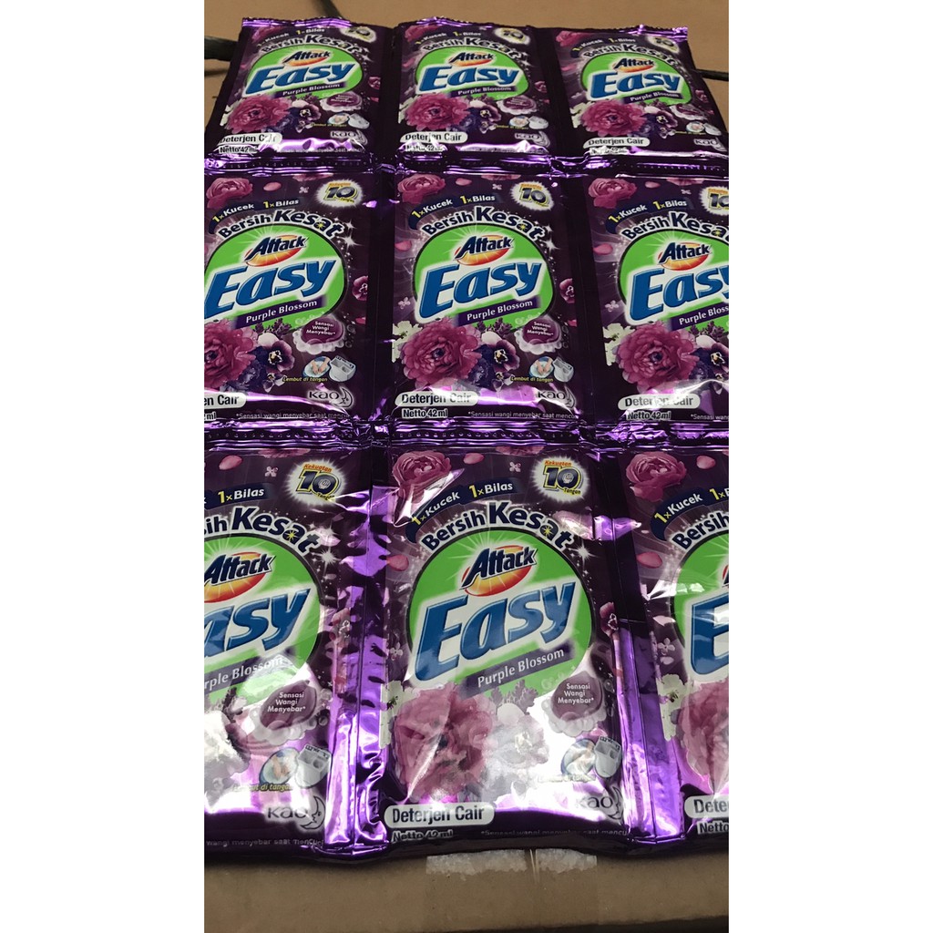 

PROMO ATTACK EASY CAIR 1 LUSIN 12 SACHET 42ML 42 ML DUS MURAH DETERGEN RINSO TERMURAH
