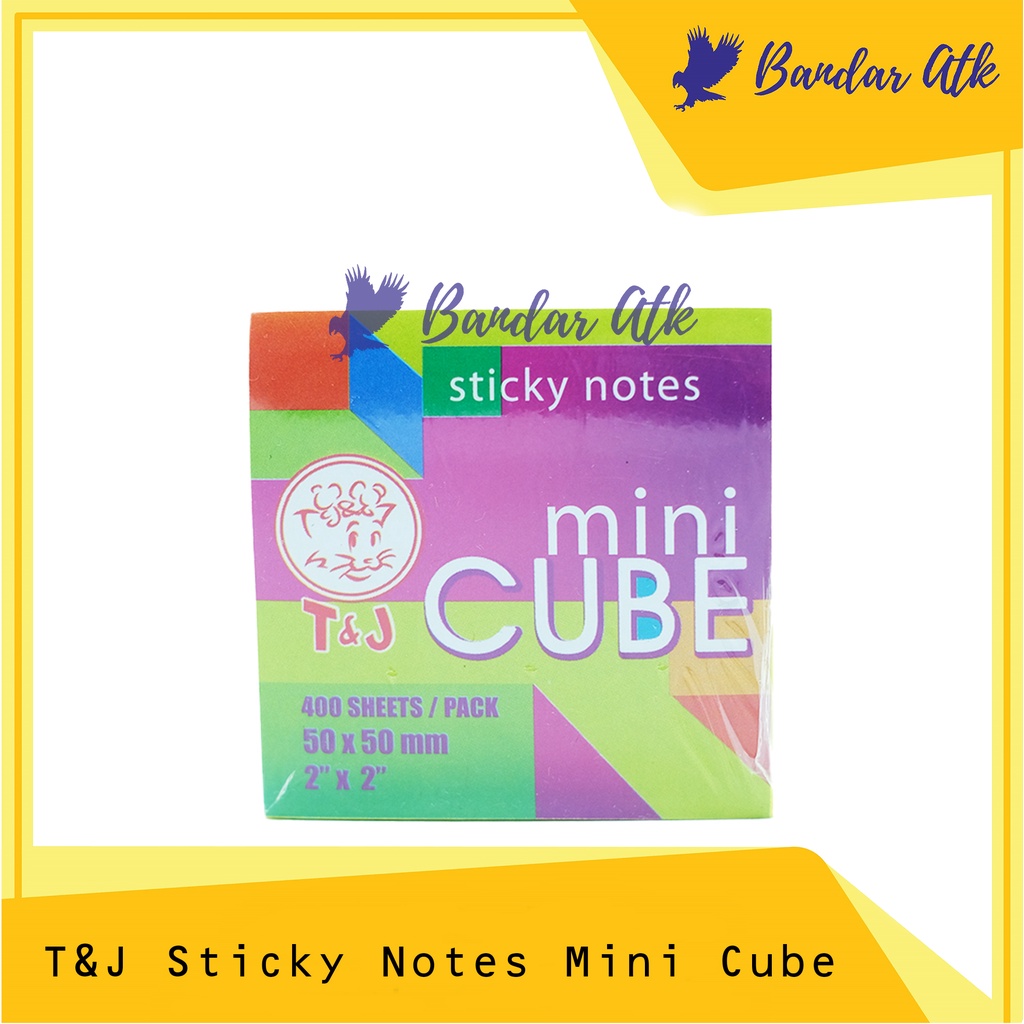 

Sticky Notes Memo Warna MINI CUBE Tom & Jerry Memo Mini Stick Post It