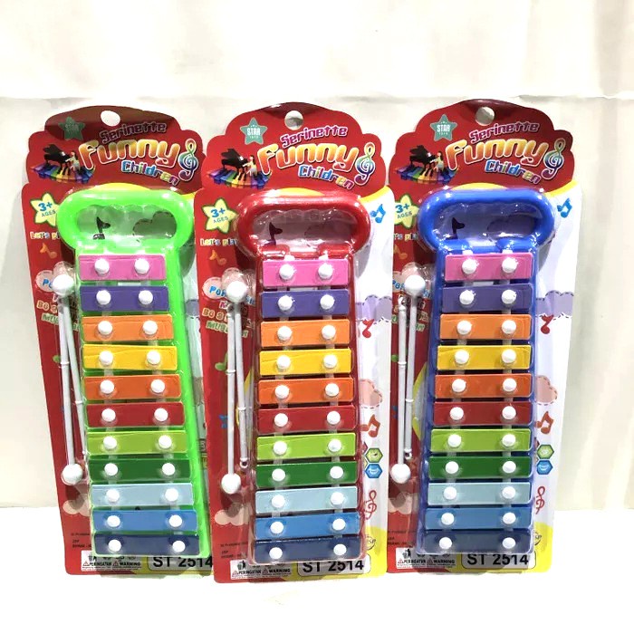 Mainan Edukasi Xylophone ST 2514 - Alat Musik Gamblang