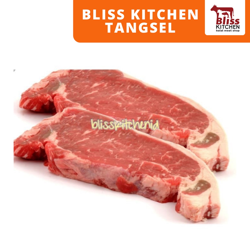 

New Zealand Prime Steer Sirloin Aged Beef Steak / NZ Striploin PS 200g
