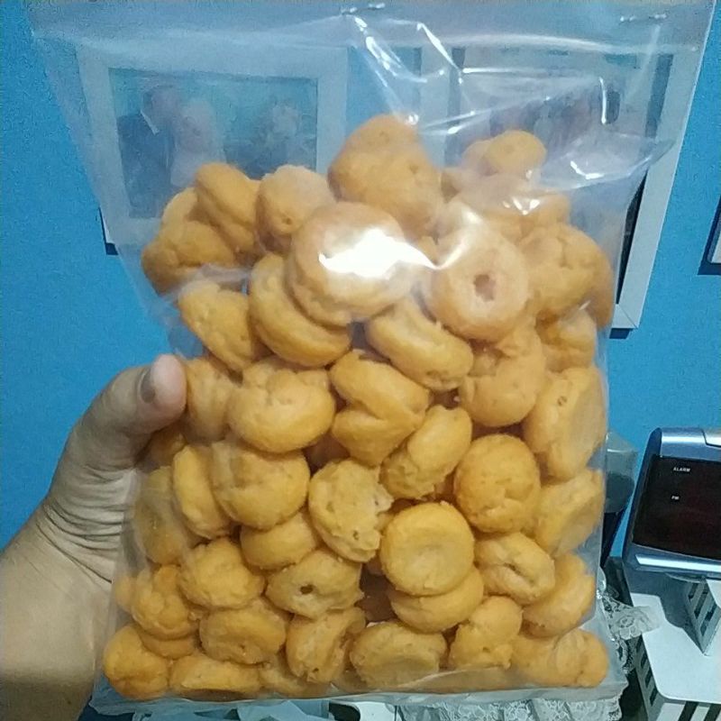 

[500 gr] soes kering keju isi lumer sus isi cream keju walens
