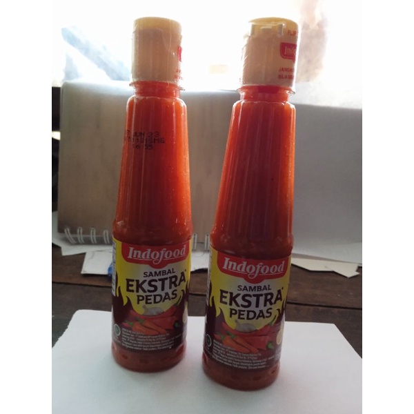 

Saos sambal Ekstra pedas indofood