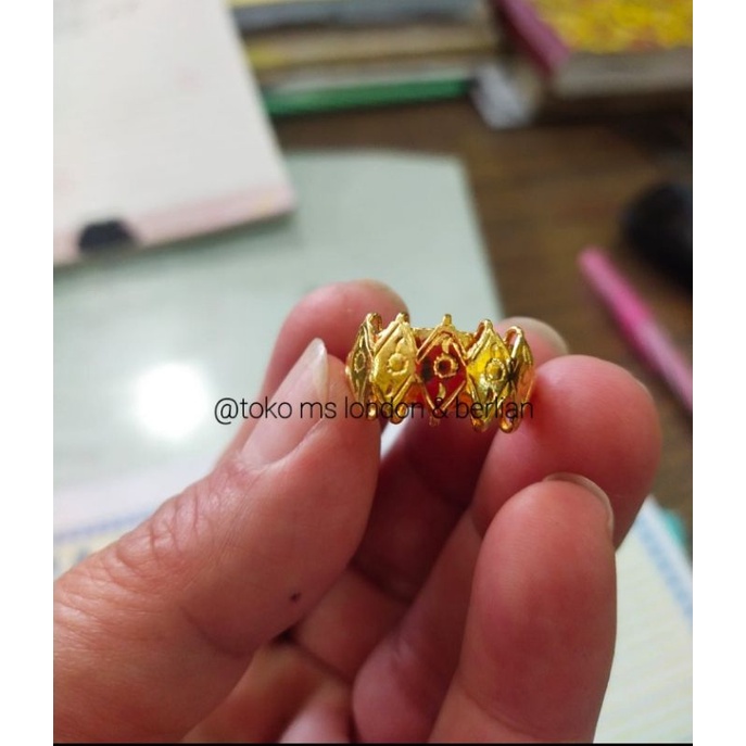 Cincin Lupis 6 gr Mas London LM 24K.