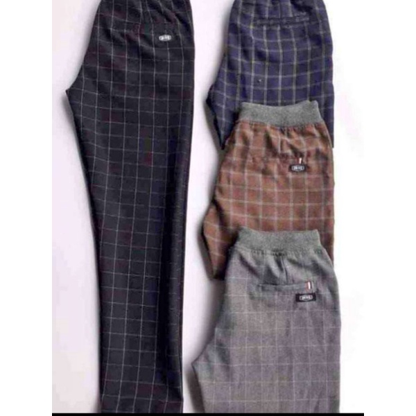 CELANA TARTAN PRIA/CHINO PANTS PRIA RIP/CELANA MOTIF KOTAK2/CELANA KOTAK2 SEMIWOLL/ CELANA PANJANG TARTAN RIP