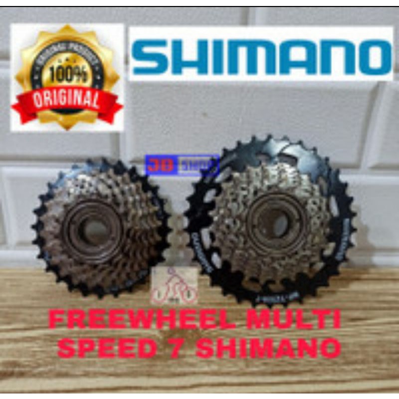 Shimano Freewheel Multi Speed 7 Ulir
