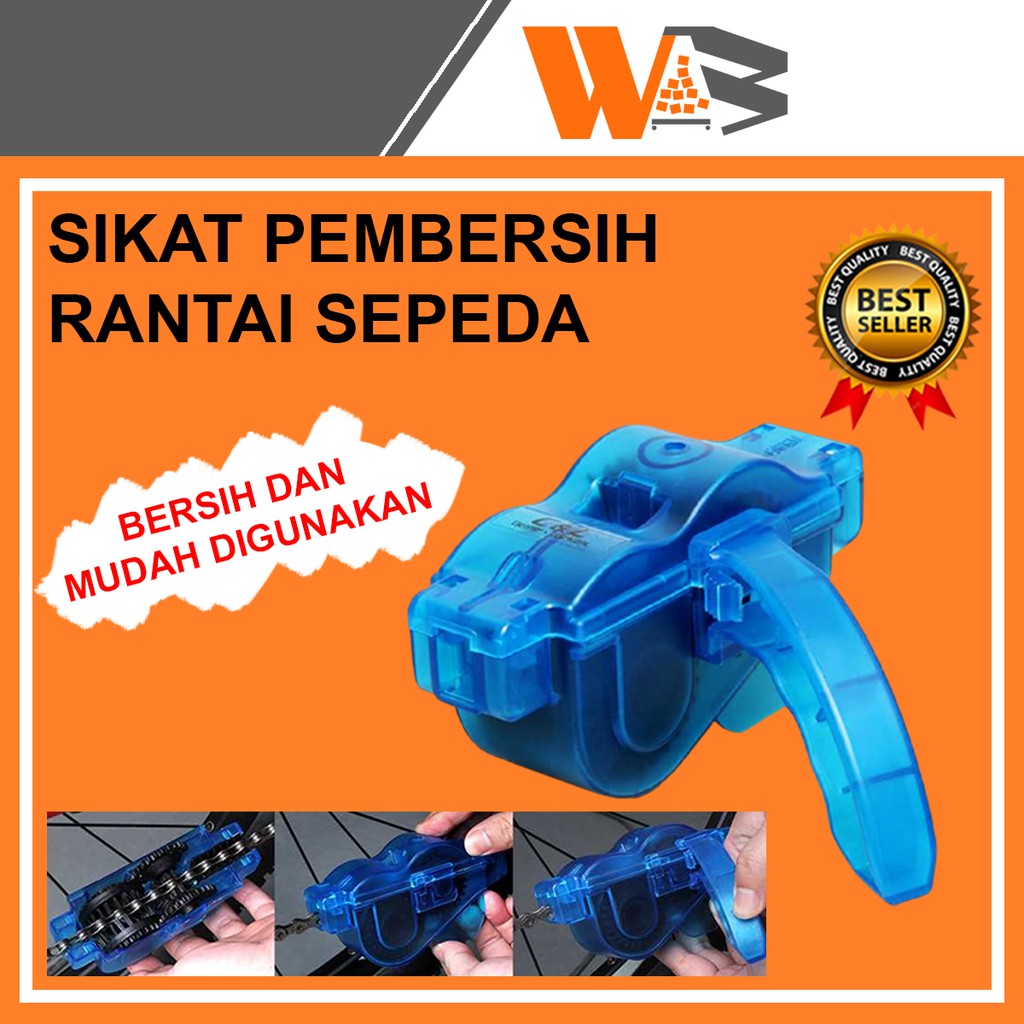 COD Alat Pembersih Rantai Sepeda Sikat Pembersih Perawatan Rantai Sepeda Mtb Gunung Lipat Ontel B95