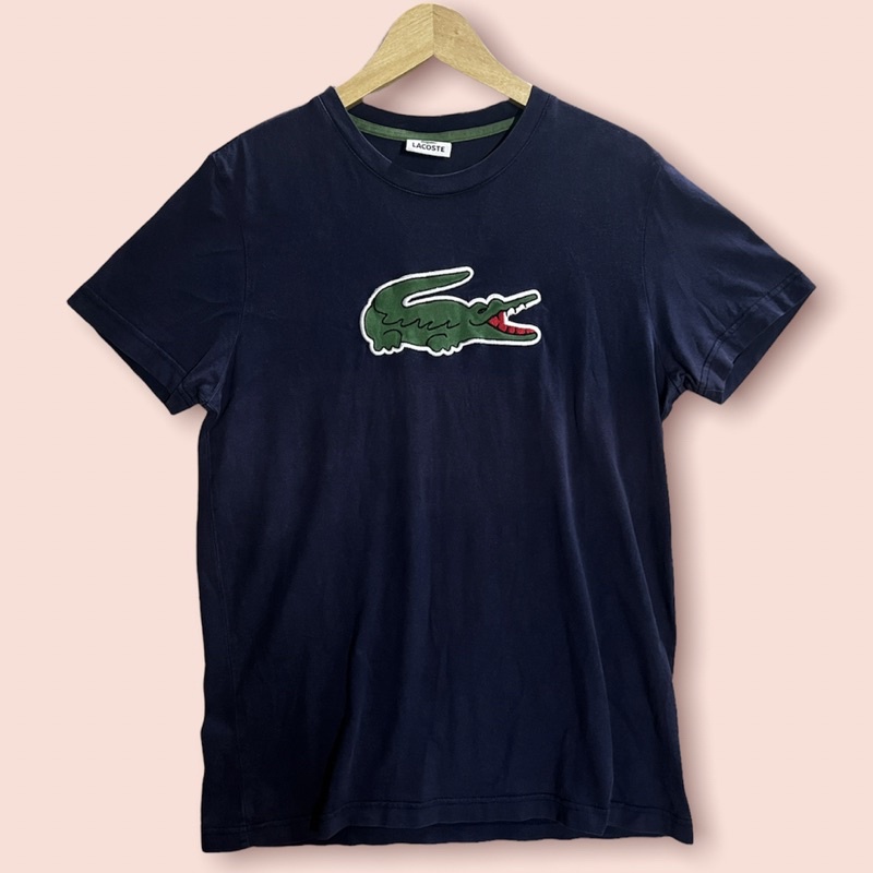 kaos lacoste big logo