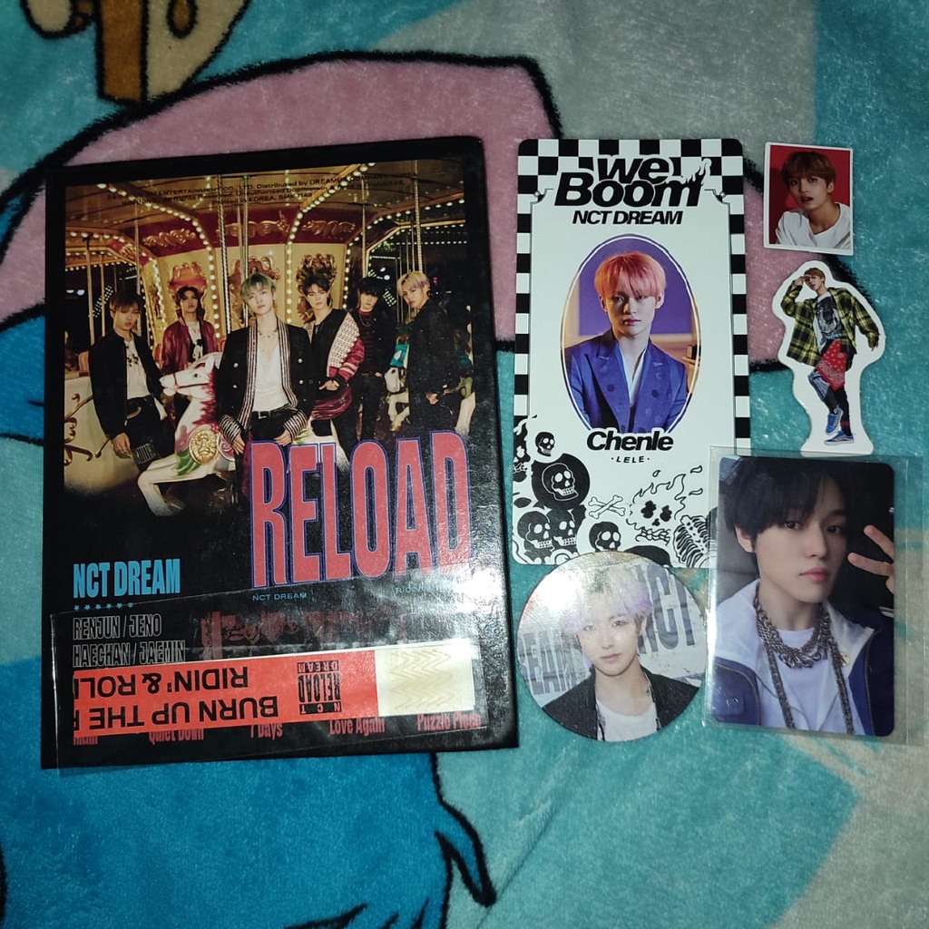 Album NCT DREAM Reload Haechan Renjun Chenle OFFER Start 150k
