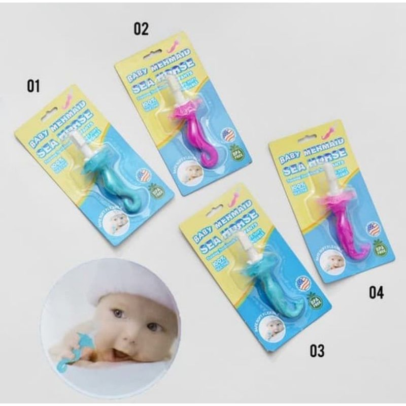 Baby Mermaid Training Toothbrush