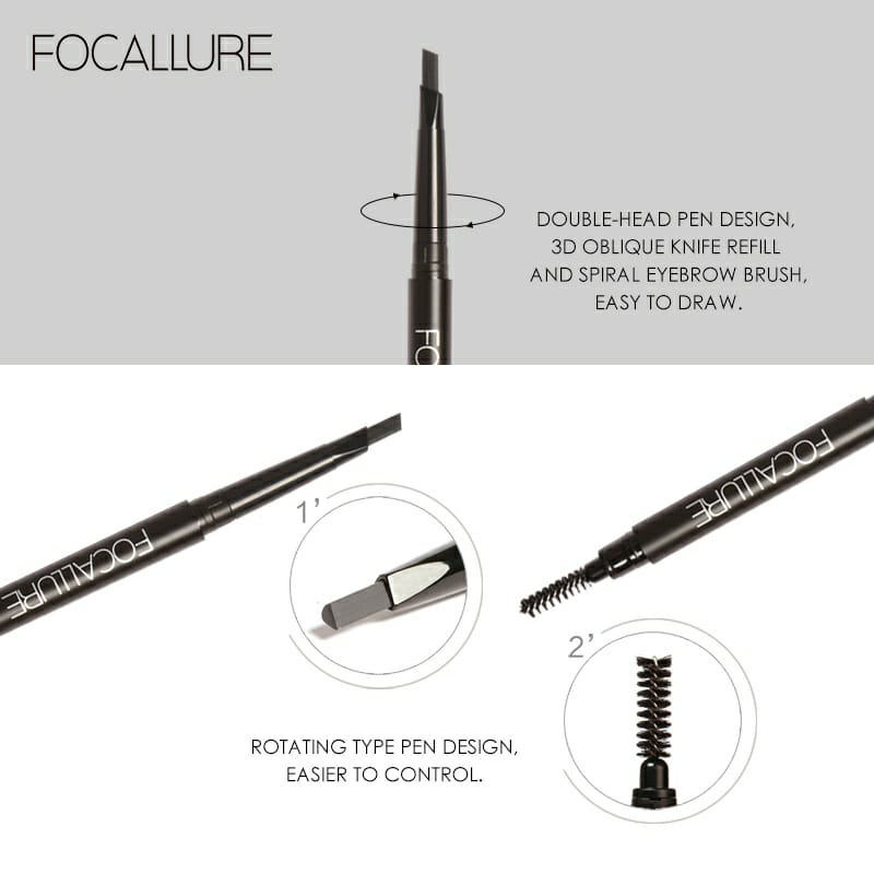 ☘️ CHAROZA ☘️ FOCALLURE Auto Brows Pen FA18