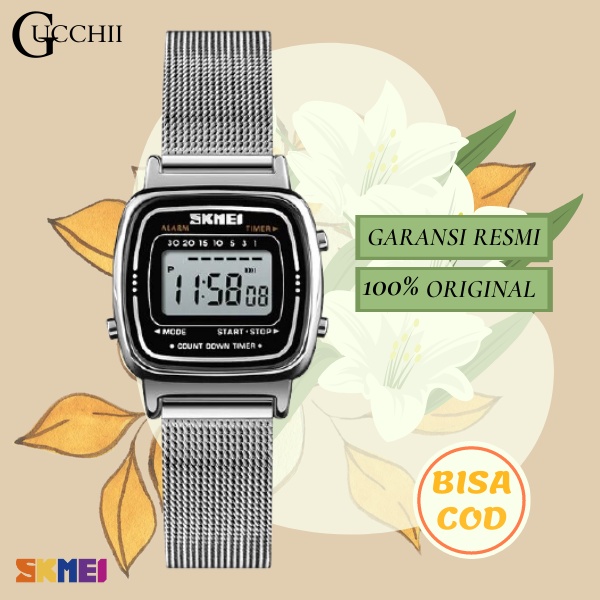 Premium (RRW) Ladies Anti Air Jam Tangan Wanita Digital LED Jam Tangan Wanita Anti Air jam tangan