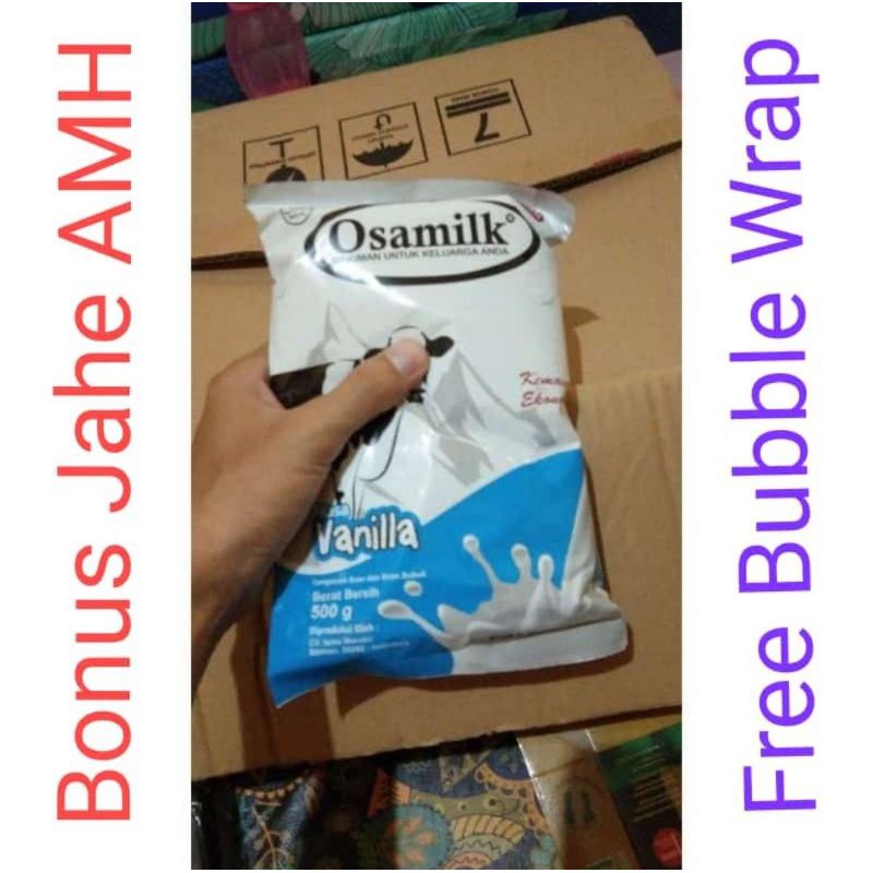 Osamilk Susu Sapi 500gr || Bonus Jahe Saset Amh / yg semisal