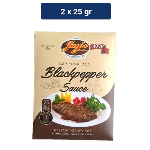 

Jay's Blackpepper Sauce Steak 2 x 25 gr