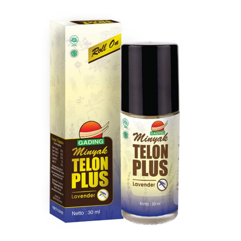 Cap Gading Minyak Telon Plus Roll On Lavender - 30ml