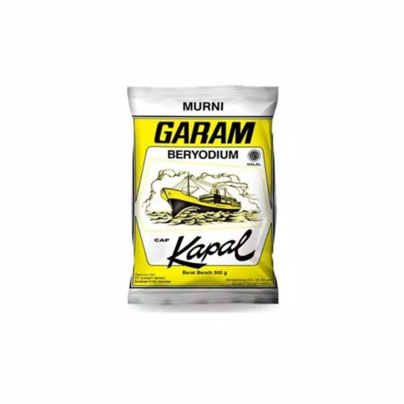 

garam cap kapal 250 gr