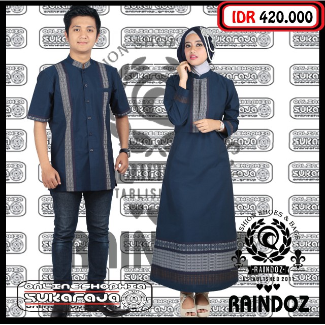 sarimbit baju couple seragam keluarga batik baju muslim sarimbit