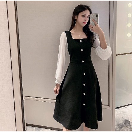 *DRESS LIRA SCUBA/DRESS CASUAL WANITA/DRESS KOREA WANITA