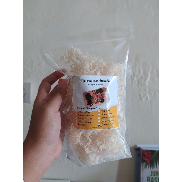 

Rumput laut Kering 100gr - Rumput Laut Putih Original 100 gr