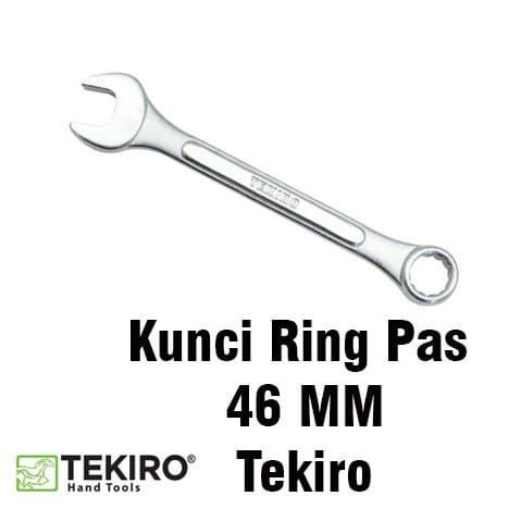 Tekiro Kunci Ring Pas 46 mm Combination Wrench Ukuran 46mm Ringpas