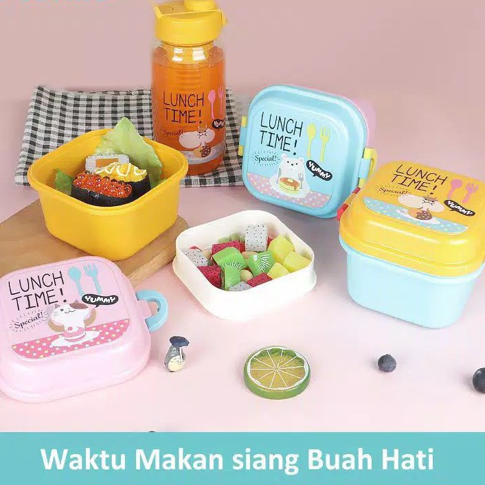 Lunch Box Lunch Time | Kotak Bekal Anak Lucu