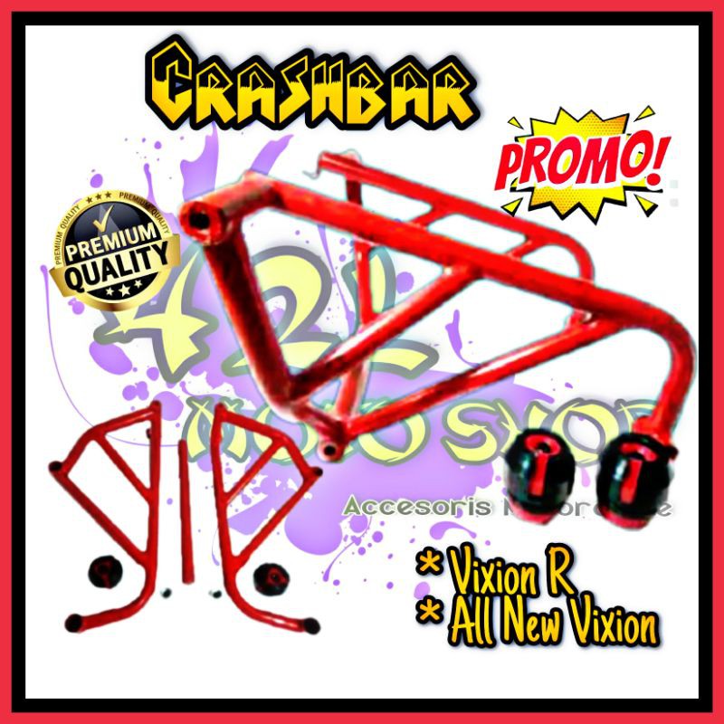 Crashbar Vixion R all new V-IXION 2017 2018 2019 2020 vva tubular yamaha body protector touring