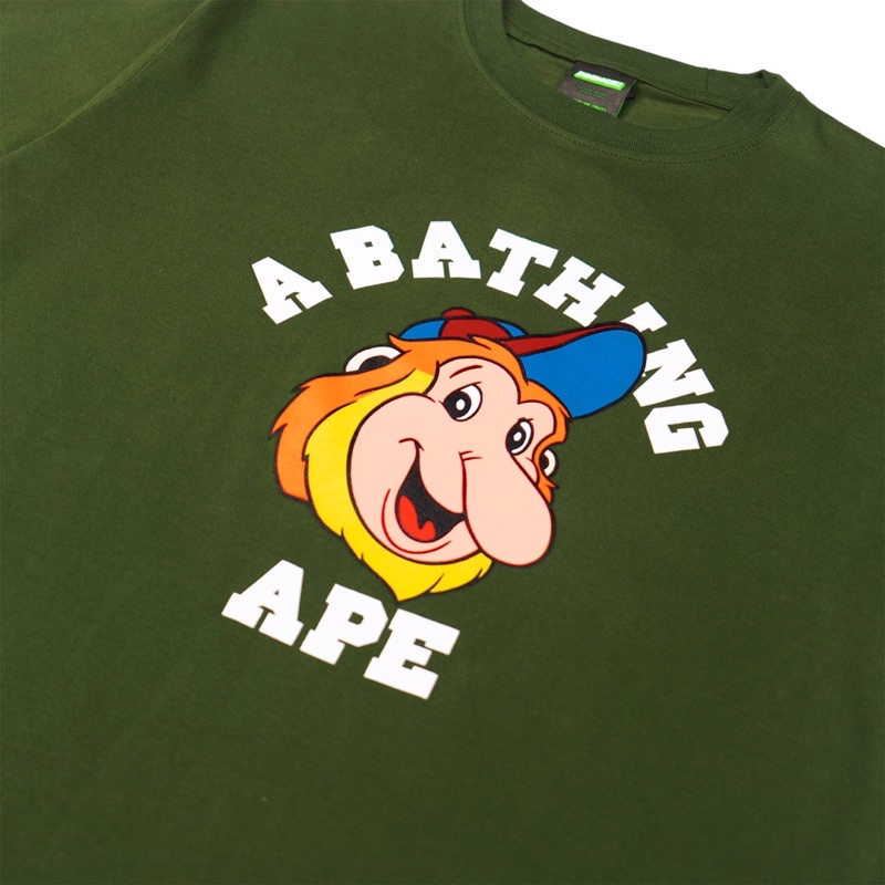 Kamengski - A Bathing Ape Green Short Tee