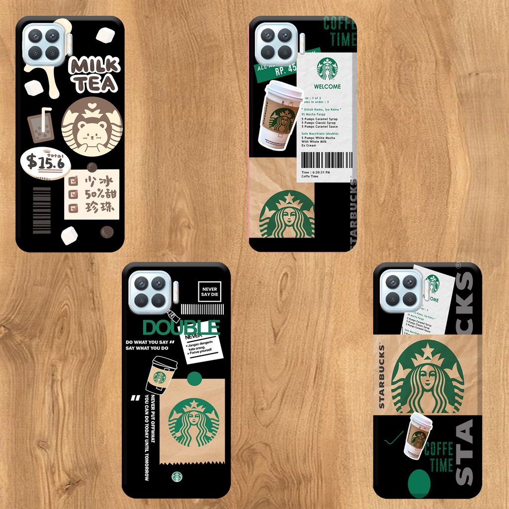 Case STARBUCK OPPO A54 A74 4G A95 A74 5G A37 A37F NEO9 A59 F1S A83 A39 A57 A71 A33 NEO 7 Softcase Bu