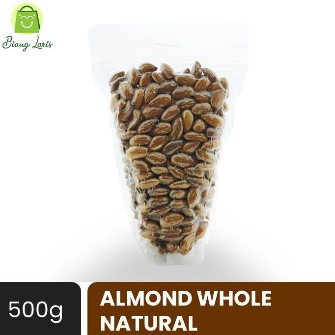 

Almond Whole Natural - 500Gr