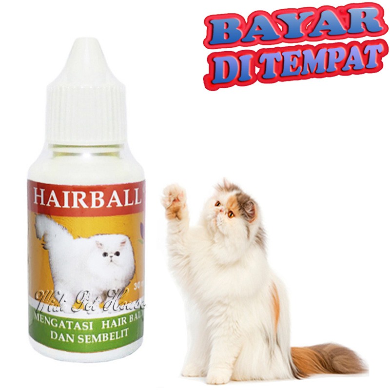 Obat Sembelit Kucing HAIRBALL Sakit Muntah Bulu