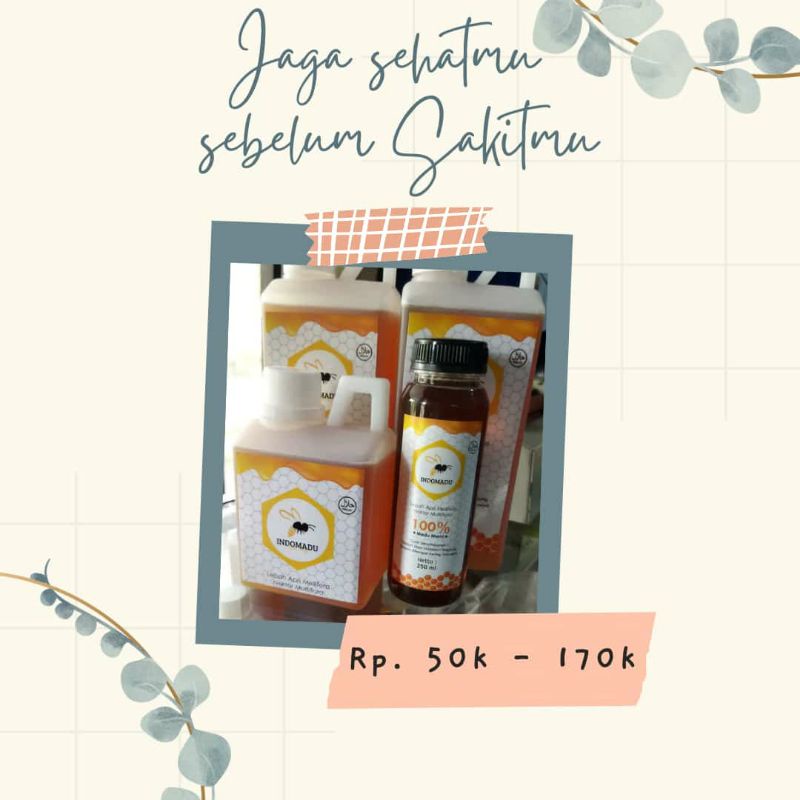 

Madu murni 1000 ml