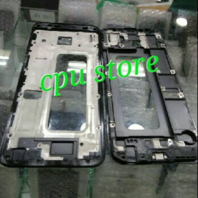 Frame lcd Samsung J6 Plus J6+ J6plus original basel tulang tengah tatakan lcd.